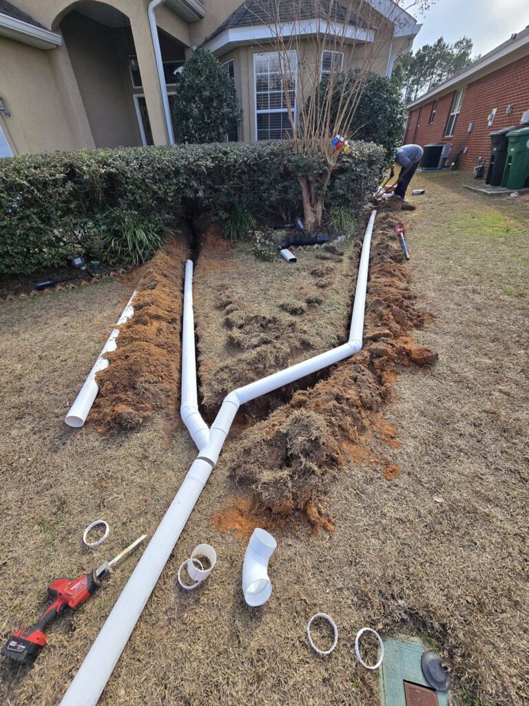 best french drain system crawfordville fl